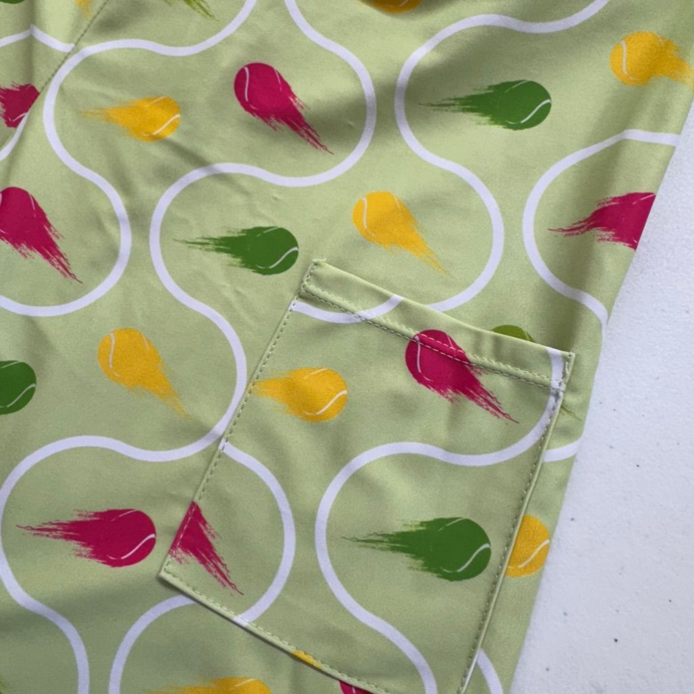 Women's Skort Obsession Tennis Skort Size M Green White - Picture 5 of 7